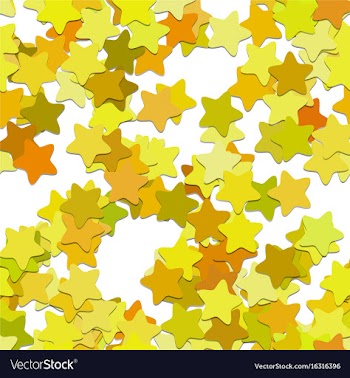 Repeating geometrical star pattern background vector image