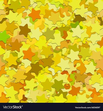 Repeating geometrical star pattern background vector image