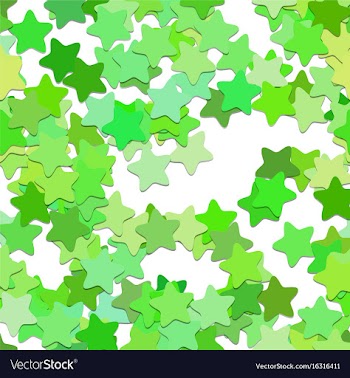 Repeating geometrical star pattern background vector image