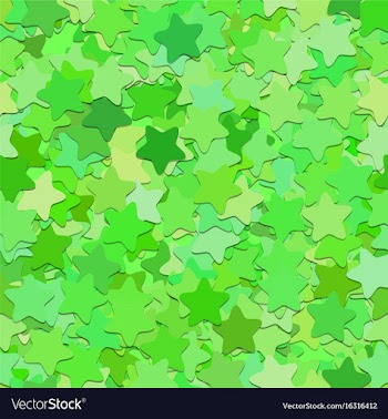 Repeating geometrical star pattern background vector image