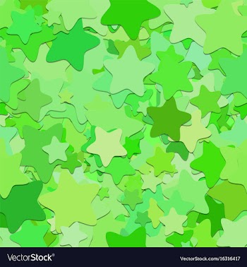 Repeating geometrical star pattern background vector image