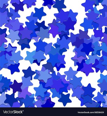Repeating geometrical star pattern background vector image