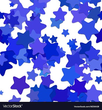 Repeating geometrical star pattern background vector image