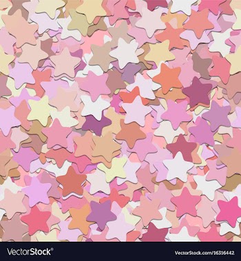 Repeating geometrical star pattern background vector image