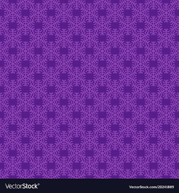 Repeating geometrical stylized snowflake pattern vector image