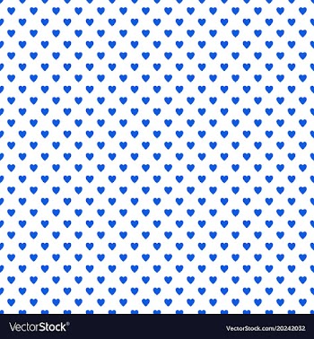 Repeating heart background pattern - valentines vector image