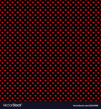 Repeating heart pattern background - valentines vector image