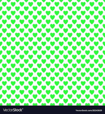 Repeating heart pattern design background - love vector image