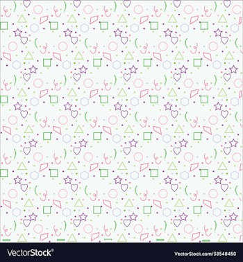 repeating pattern colorful frames