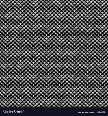 Repeating pentagram star pattern background vector image