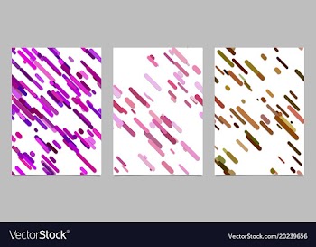 Repeating random rounded diagonal stripe pattern vector image