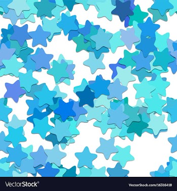 Repeating star pattern background - design from vector image