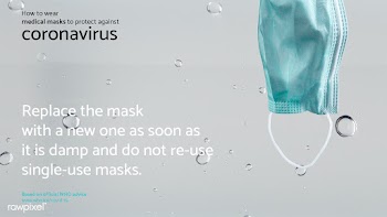 Replace the mask with a new one as soon as it is damp and do not re-us.. | Free  illustration - 2315574