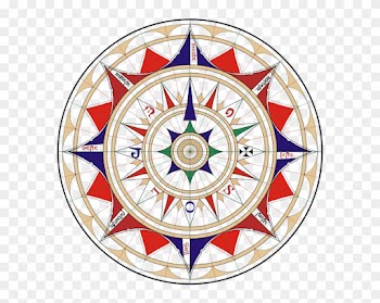 Replica Of A Wind Rose From One - Wind Rose Png