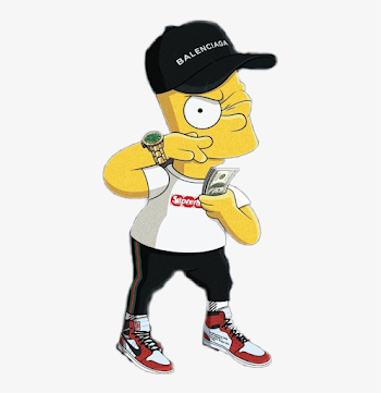 Report Abuse - Bart Simpson Supreme Png Transparent PNG - 378x765 ...