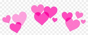 Report Abuse - Blue Heart Crown Png