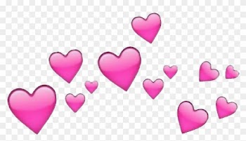 Report Abuse - Heart Emoji Crown Png