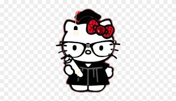 Report Abuse - Hello Kitty Graduation Clip Art