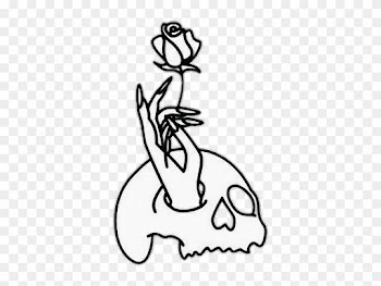 Report Abuse - Rose Tumblr Outline