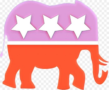 Republican Party, Democratic Party, Us Presidential Election 2016, Pink, Elephant PNG