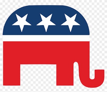 Republican Party Elephant Clipart - Republican Party Symbol Transparent