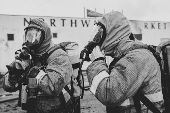 Rescue team wearing protective mask, | Free Photo - rawpixel