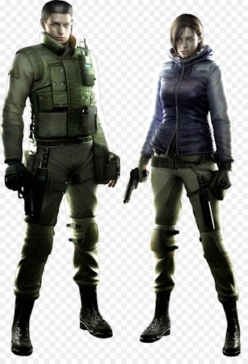 Resident Evil: The Umbrella Chronicles Resident Evil Outbreak Resident Evil 5 Chris Redfield Jill Valentine - jill valentine 