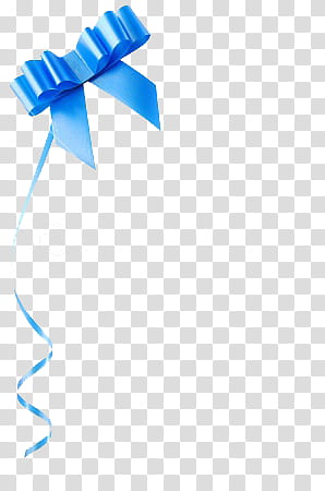 Resource Feeling Blue, blue ribbon bow transparent background PNG clipart