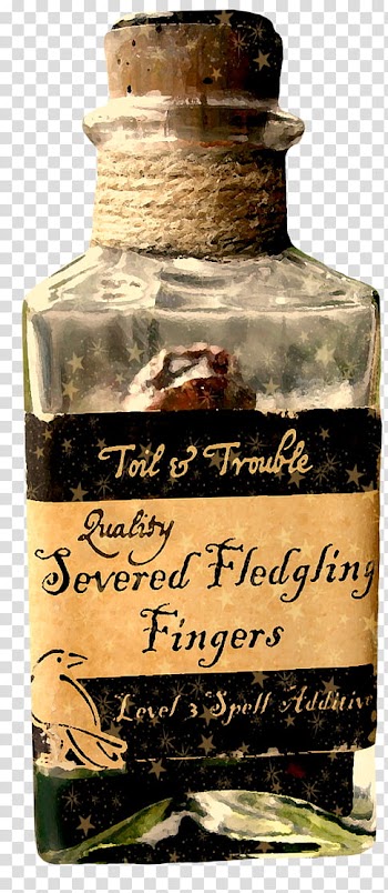 Resources  Overexposed, brown and black labeled bottle transparent background PNG clipart