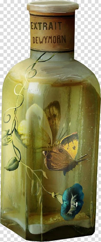 Resources  Overexposed, brown labeled bottle close-up transparent background PNG clipart