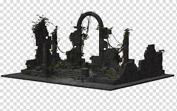 Resources  Overexposed, ruin building miniature transparent background PNG clipart