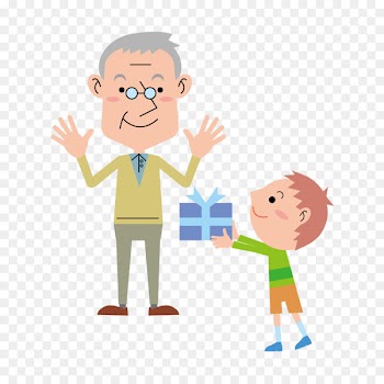 Respect for the Aged Day Gift Silver Week Illustration Old age - gift 
