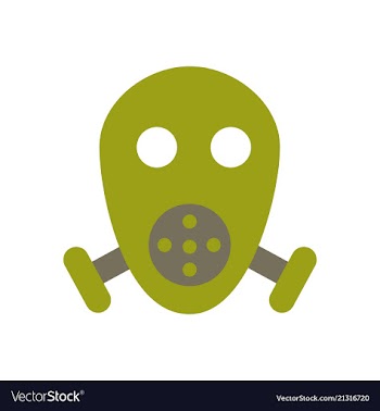 Respirator icon vector image