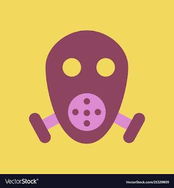 Respirator icon vector image