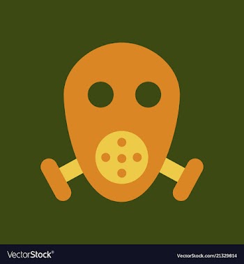 Respirator icon vector image