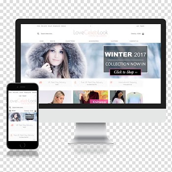 Responsive web design E-commerce Website Multimedia, black friday offer transparent background PNG clipart