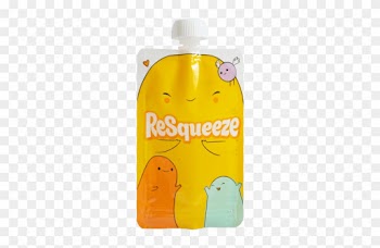 Resqueeze Pouches - Resqueeze Reusable Food Pouch 180ml (4-pack)
