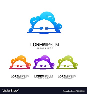 restaurant logo design and template