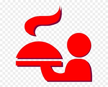 Restaurant No Border Red Clip Art - Icon Food Red Png