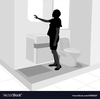 Restroom vector image