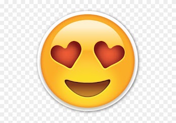 Resultado De Imagem Para Emojis Whatsapp Png - Heart Eyes Emoji Sticker