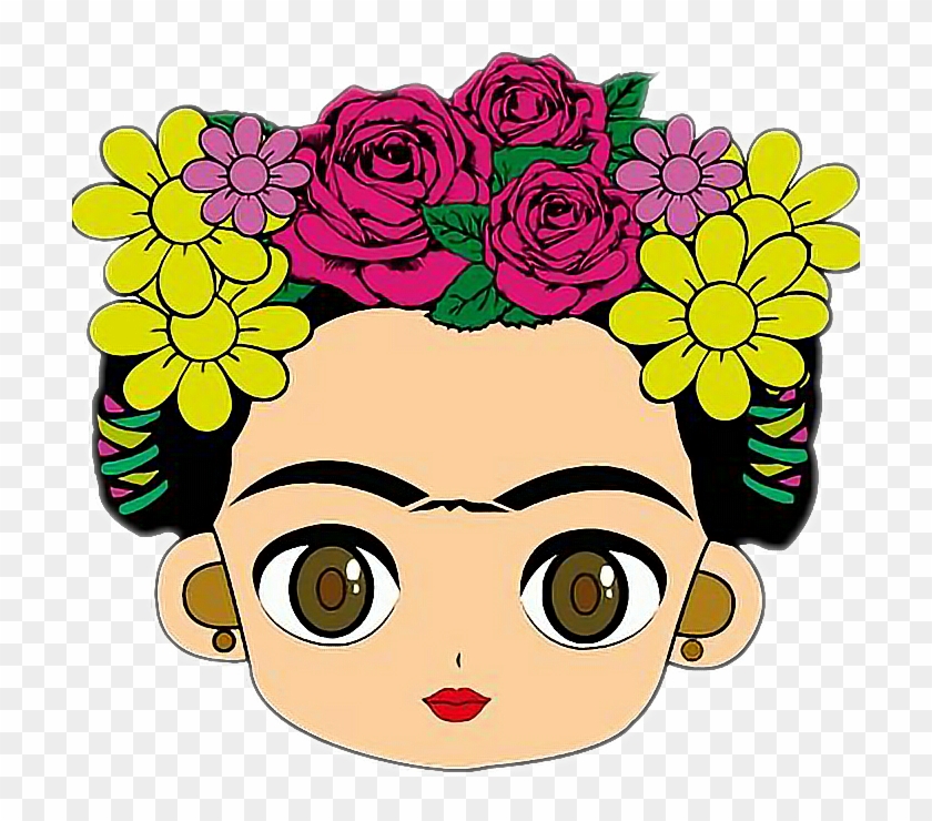 Resultado De Imagem Para Frida Kahlo Dibujos Animados - Cara Frida Kahlo Dibujo