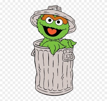 Resultado De Imagen Para Oscar The Grouch Cartoon - Clip Art Oscar The Grouch