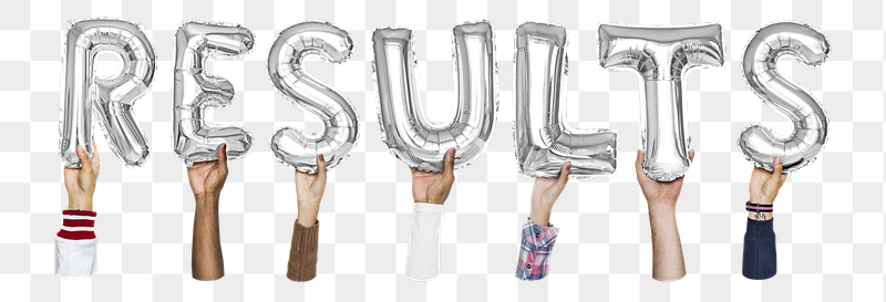 Results word png, hands holding | Free PNG - rawpixel