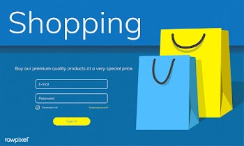 Retail shopping background | Free stock vector - 394257