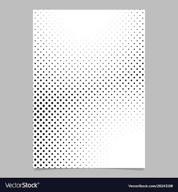 Retro abstract halftone circle pattern background vector image