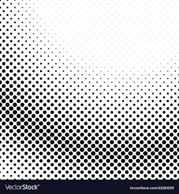 Retro abstract halftone circle pattern background vector image