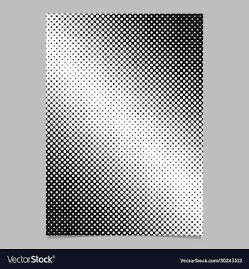 Retro abstract halftone dot pattern background vector image
