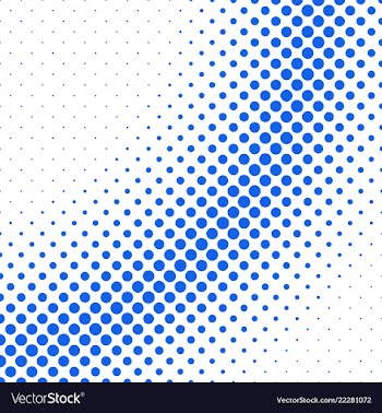 Retro abstract halftone dot pattern background vector image