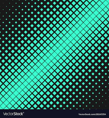 Retro abstract halftone square pattern background vector image